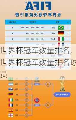 世界杯冠军数量排名,世界杯冠军数量排名球员