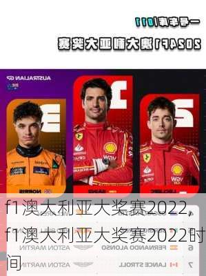 f1澳大利亚大奖赛2022,f1澳大利亚大奖赛2022时间