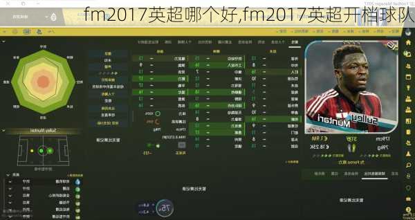 fm2017英超哪个好,fm2017英超开档球队