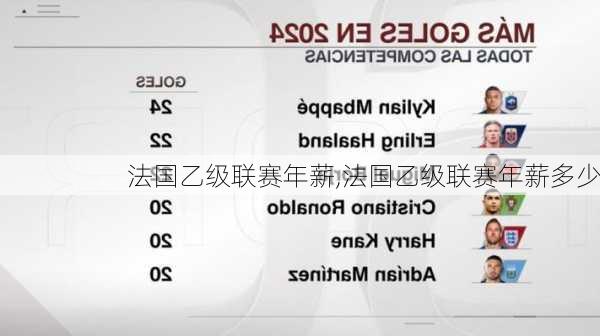 法国乙级联赛年薪,法国乙级联赛年薪多少