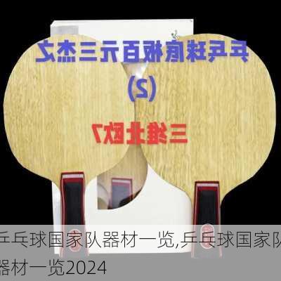 乒乓球国家队器材一览,乒乓球国家队器材一览2024