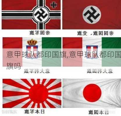 意甲球队都印国旗,意甲球队都印国旗吗