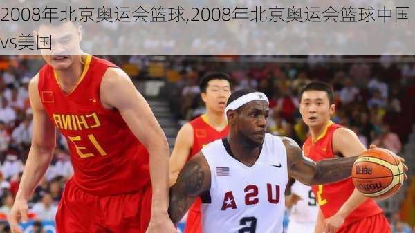 2008年北京奥运会篮球,2008年北京奥运会篮球中国vs美国