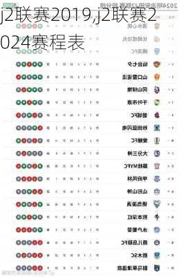 j2联赛2019,j2联赛2024赛程表