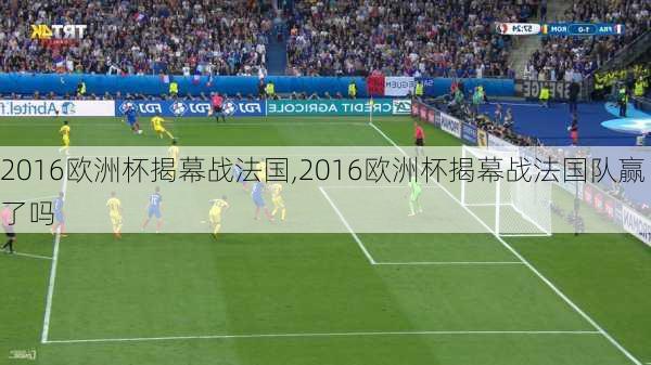 2016欧洲杯揭幕战法国,2016欧洲杯揭幕战法国队赢了吗