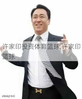 许家印投资体育篮球,许家印 篮球