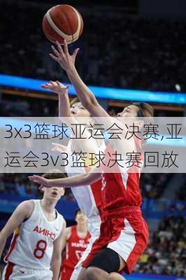 3x3篮球亚运会决赛,亚运会3v3篮球决赛回放