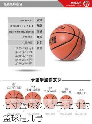 七寸篮球多大5号,七寸的篮球是几号