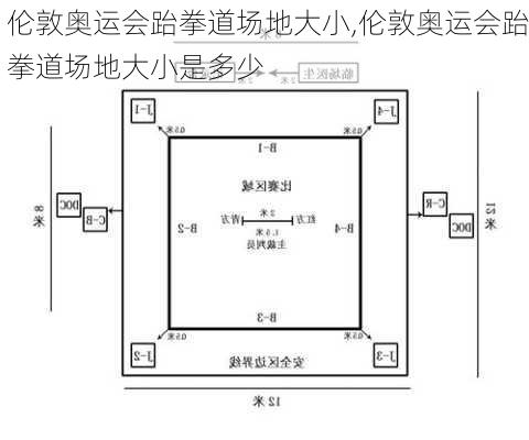 伦敦奥运会跆拳道场地大小,伦敦奥运会跆拳道场地大小是多少