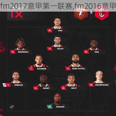 fm2017意甲第一联赛,fm2016意甲