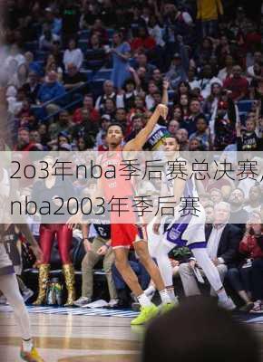 2o3年nba季后赛总决赛,nba2003年季后赛