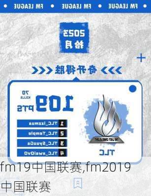 fm19中国联赛,fm2019中国联赛