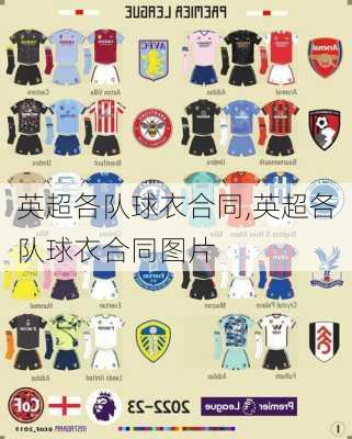 英超各队球衣合同,英超各队球衣合同图片