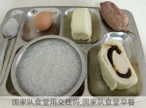 国家队食堂用交钱吗,国家队食堂早餐