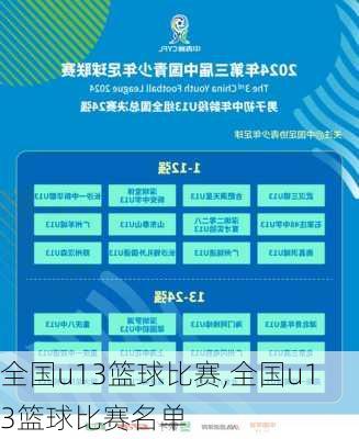 全国u13篮球比赛,全国u13篮球比赛名单