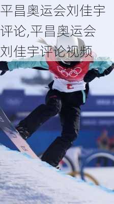 平昌奥运会刘佳宇评论,平昌奥运会刘佳宇评论视频