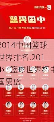 2014中国篮球世界排名,2014年篮球世界杯中国男篮