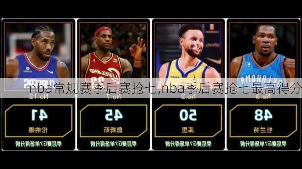 nba常规赛季后赛抢七,nba季后赛抢七最高得分