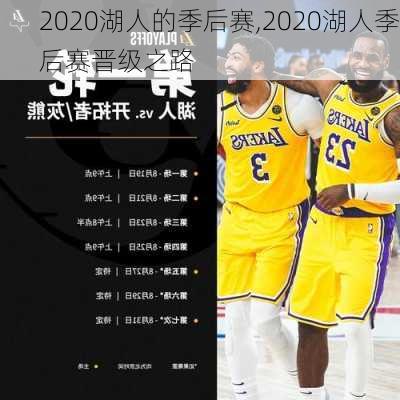 2020湖人的季后赛,2020湖人季后赛晋级之路