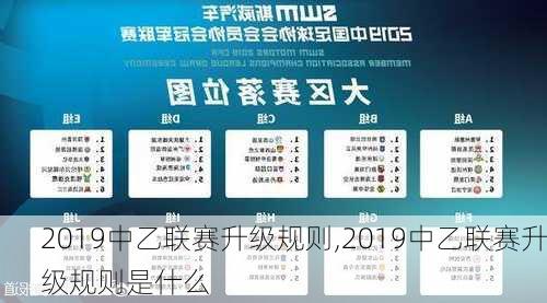 2019中乙联赛升级规则,2019中乙联赛升级规则是什么