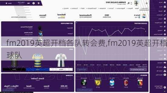 fm2019英超开档各队转会费,fm2019英超开档球队