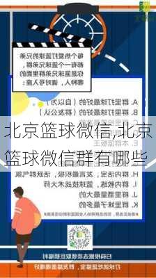 北京篮球微信,北京篮球微信群有哪些