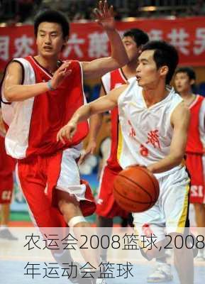 农运会2008篮球,2008年运动会篮球