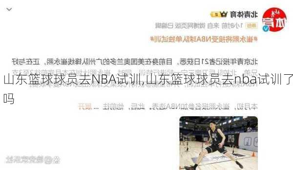 山东篮球球员去NBA试训,山东篮球球员去nba试训了吗