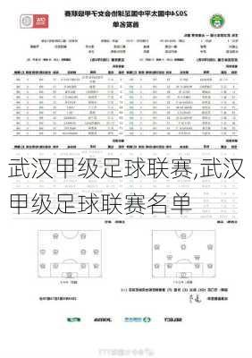 武汉甲级足球联赛,武汉甲级足球联赛名单