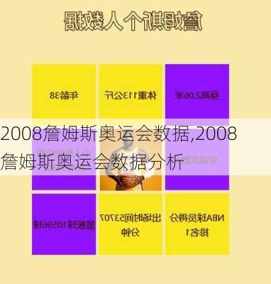 2008詹姆斯奥运会数据,2008詹姆斯奥运会数据分析