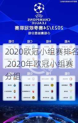 2020欧冠小组赛排名,2020年欧冠小组赛分组