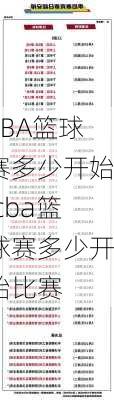 CBA篮球赛多少开始,cba篮球赛多少开始比赛