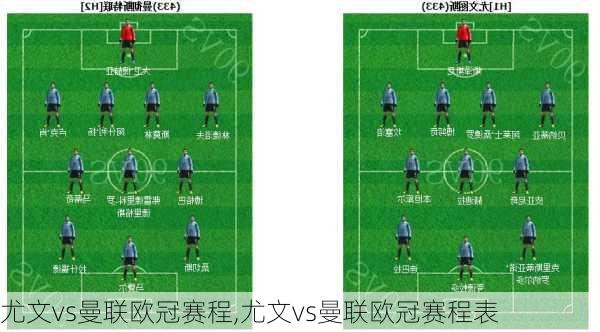 尤文vs曼联欧冠赛程,尤文vs曼联欧冠赛程表