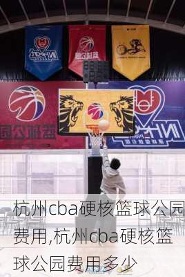 杭州cba硬核篮球公园费用,杭州cba硬核篮球公园费用多少