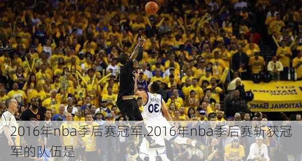 2016年nba季后赛冠军,2016年nba季后赛斩获冠军的队伍是