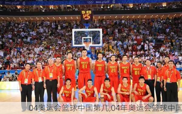 04奥运会篮球中国第几,04年奥运会篮球中国