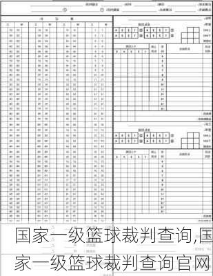 国家一级篮球裁判查询,国家一级篮球裁判查询官网