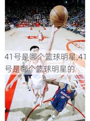 41号是哪个篮球明星,41号是哪个篮球明星的