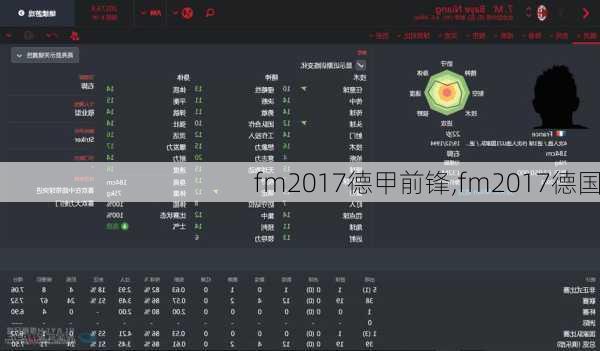 fm2017德甲前锋,fm2017德国