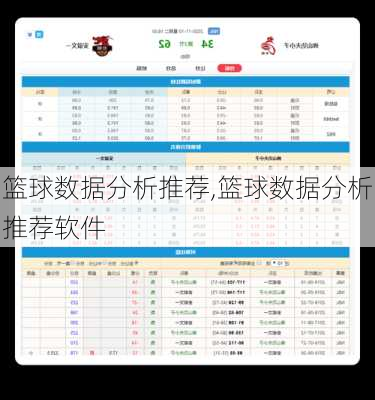 篮球数据分析推荐,篮球数据分析推荐软件