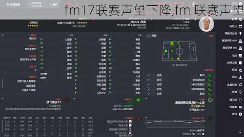 fm17联赛声望下降,fm 联赛声望