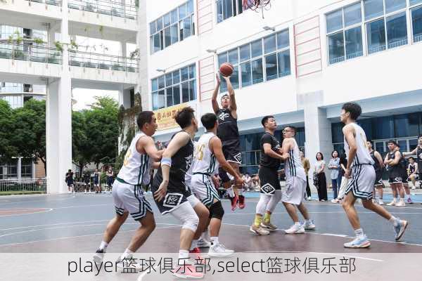 player篮球俱乐部,select篮球俱乐部