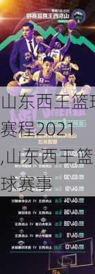 山东西王篮球赛程2021,山东西王篮球赛事