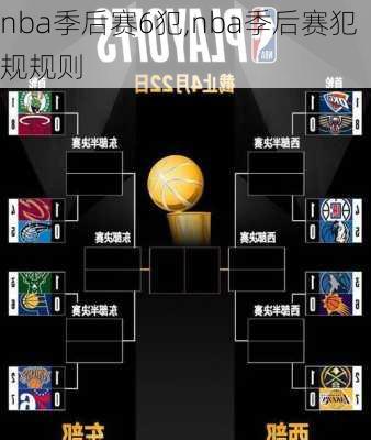 nba季后赛6犯,nba季后赛犯规规则