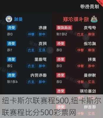 纽卡斯尔联赛程500,纽卡斯尔联赛程比分500彩票网