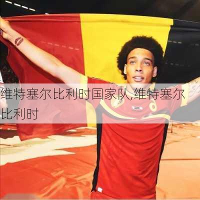 维特塞尔比利时国家队,维特塞尔 比利时