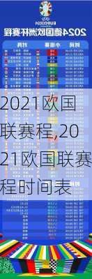 2021欧国联赛程,2021欧国联赛程时间表