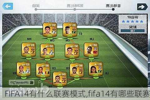 FIFA14有什么联赛模式,fifa14有哪些联赛