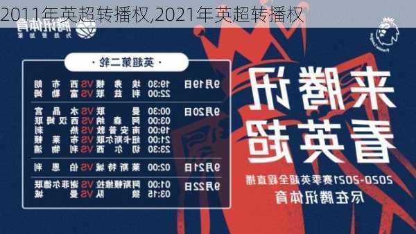 2011年英超转播权,2021年英超转播权