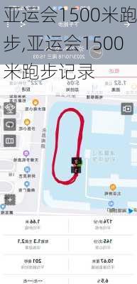 亚运会1500米跑步,亚运会1500米跑步记录